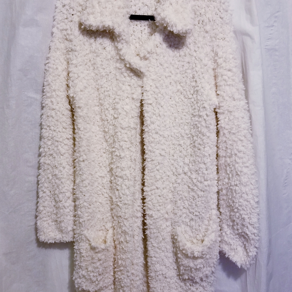 Draped Collar Coatigan main image 0